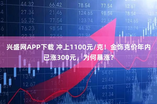兴盛网APP下载 冲上1100元/克！金饰克价年内已涨300元，为何暴涨？